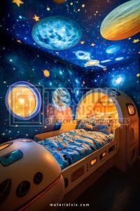 Textile Kids Room Stretch Ceiling