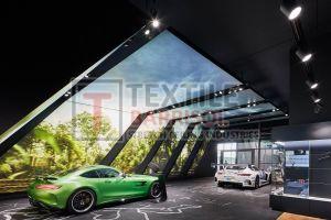 Car Showroom Stretch Ceiling