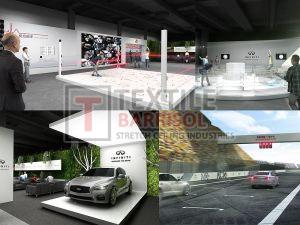 Car Showroom Stretch Ceiling