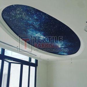 Textile Round Shape Stretch Ceiling