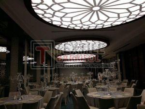 Textile Round Shape Stretch Ceiling