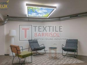 3D Textile Barrisol Backlit Panel