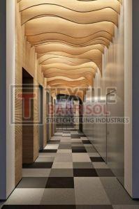 Textile Wave Fabric Ceiling
