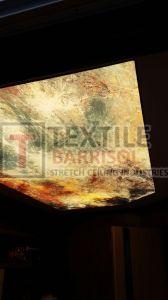 Textile Marble Stretch Ceiling