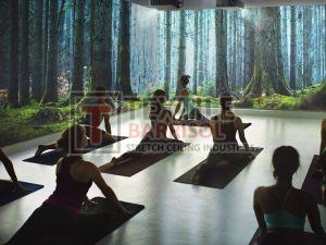 Yoga Center Stretch Ceiling