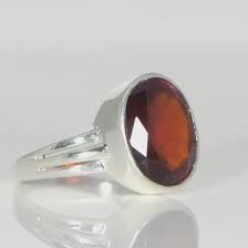 Brown Stone Artificial Ring