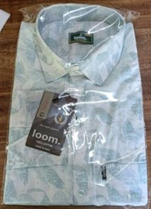Mens Cotttonized Formal Printed Shirt