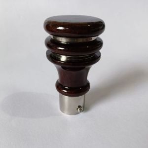 Ergo Dome Brown Curtain End Cap