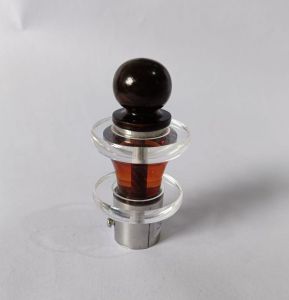 Orange Core Wood Curtain Stopper