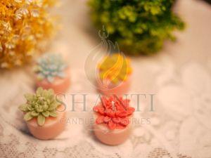 Bloom Flower Candles