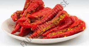 Homemade Red Chilli Pickle Bharwan Mirch