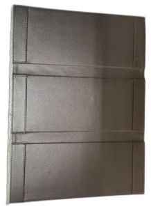 Black Leather Menu Cover