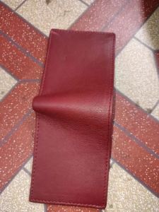 Mens Red Leather Wallets