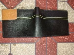 Mens Black Leather Wallets