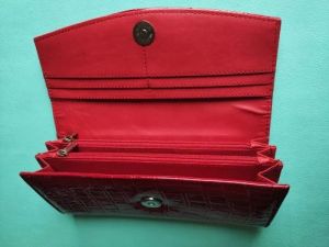 Ladies Red Leather Wallets