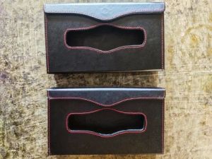 PU Leather Tissue Box