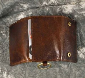 Brown Leather Key Case