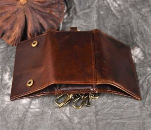 Brown Leather Key Case