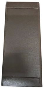 Black Leather Menu Cover