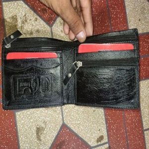 Mens Black Leather Wallets