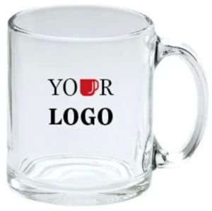 11 OZ Sublimation Clear Glass Mug