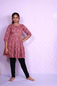 Onion Pink Cotton Short Top