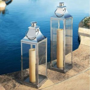 Glass Candle Lantern