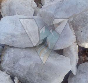 A Grade White Quartz Lumps