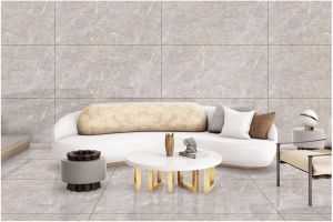 Natural Grey Glossy Marble Tiles