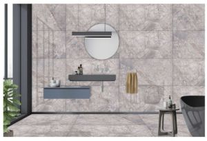 Italian Grey Glossy Bathroom Tiles