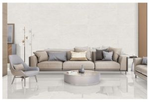 Pulpis White Glossy Marble Tiles