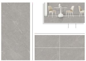 Polished Grey Ceramic Floor Tiles