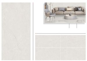 Pulpis White Glossy Marble Tiles