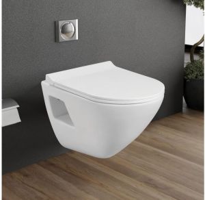 Soft Close Wall Mounted Toilet Seat