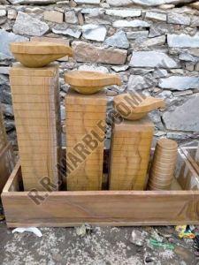 Brown Marble Fountain