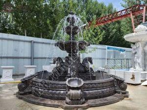 Black Marble Fountain