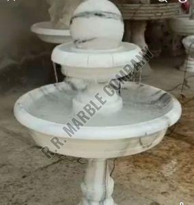 White Marble Fountain