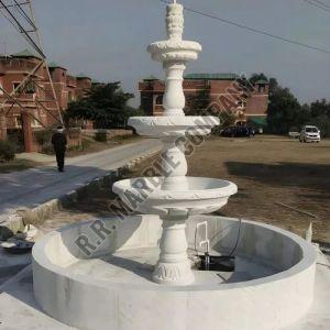 Engraved Marble Fountain