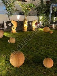 Marble Garden Sculpture