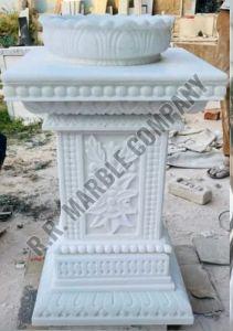 Makrana Marble Tulsi POT
