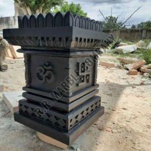 Black Granite Tulsi POT