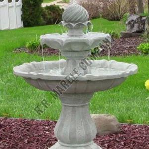 White Marble Fountain