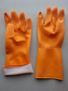Orange Rubber Glove