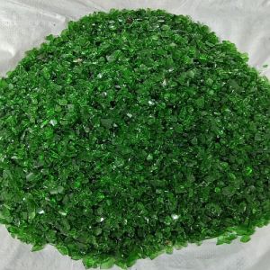 1-2 Mm Green Cullet Glass Scrap