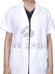 Half Sleeve Lab Coat