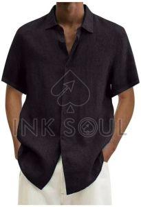 Mens Half Sleeve Cotton Shirts