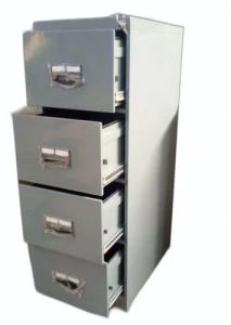 4 Drawers Mild Steel File Cabinet