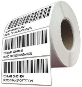 Barcode Label Adhesive Roll
