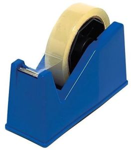 Blue Plastic Tape Dispenser