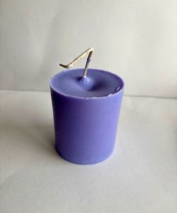 Lavender Pillar Wax Candle